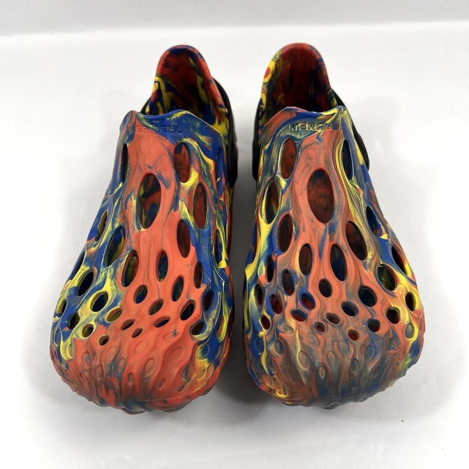 Merrell Hydro Moc Shoes Mens Size 12 Rainbow Multicolor Water Hiking Sandals - Image 3 of 4