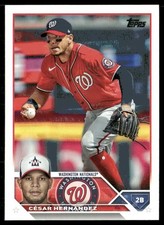 2023 Topps #244 Cesar Hernandez