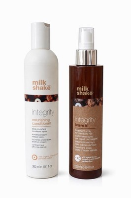 Milk_Shake Integrity Nourishing Conditioner 10.1 fl oz & Leave-In Treatment 8.4