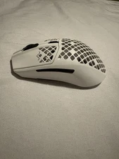 SteelSeries Aerox 3 Wired Optical Gaming Mouse (2022, White)(Original USB Cable)