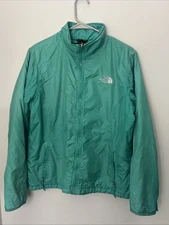The North Face Turquoise Green Packable Puffer Jacket Women’s size Large