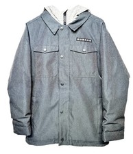 Boys Burton Uproar Coat - Black Denim