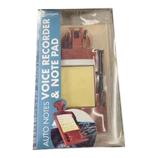 Voice Recorder and Note Pad by Auto Gadgets 2002 Marble Finish