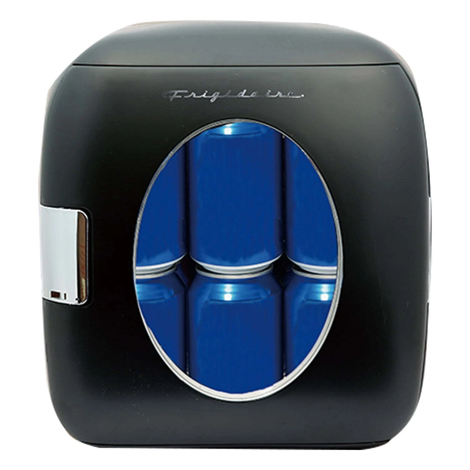 Portable Retro 12-Can Mini Fridge Cooler Ice Box Refrigerator EFMIS462 Black US