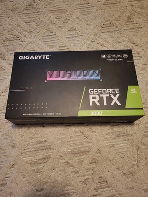 Gigabyte Nvidia GeForce RTX 3090 Vision 24GB GDDR6X Graphics Card