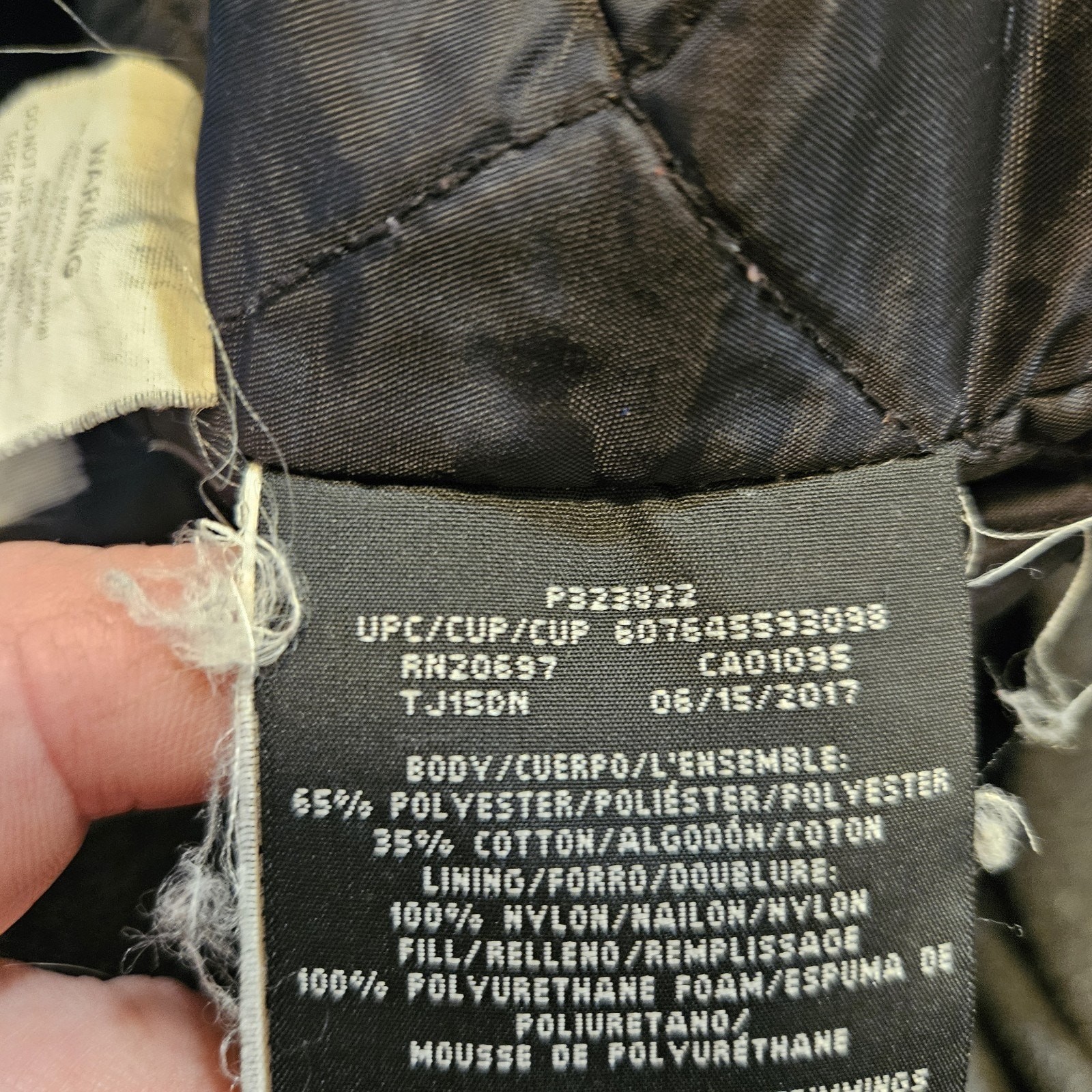 Dickies Jacket Mens EXTRA LARGE REGULAR Navy Insu… - image 12