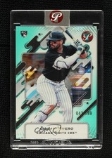 2025 Topps Pristine Aqua Pristine Pulsar Refractor 47/199 Edgar Quero #49 17uv