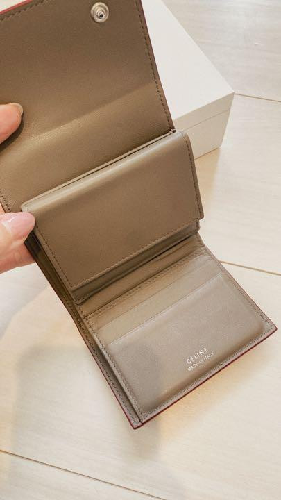 Celine Compact Wallet Small Multifunction Women L… - image 4