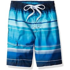 Kanu Surf Boys' Toddler Swim Trunk 2T Blue Navy Quick Dry UPF 50 Beach Horizon