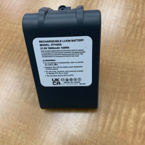 Dyson Replacement Battery 21.6V 5000mAh 108Wh Model DYV65A
