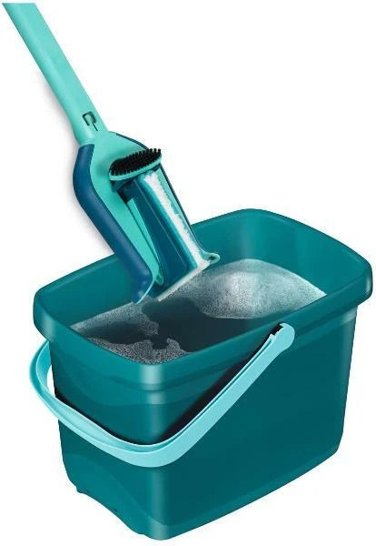 LEIFHEIT Eimer Combi M 12 Liter Griff standfest eckig türkis Profi Qualität neu - Bild 3 von 3