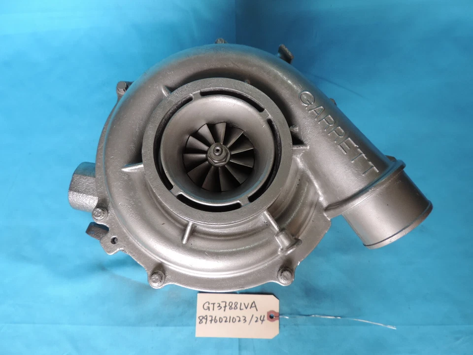Cargador turbo Chevy C6500 Kodiak GMC C6500 C7500 Topkick OEM Garrett GT3788LVA Foto 2 de 4