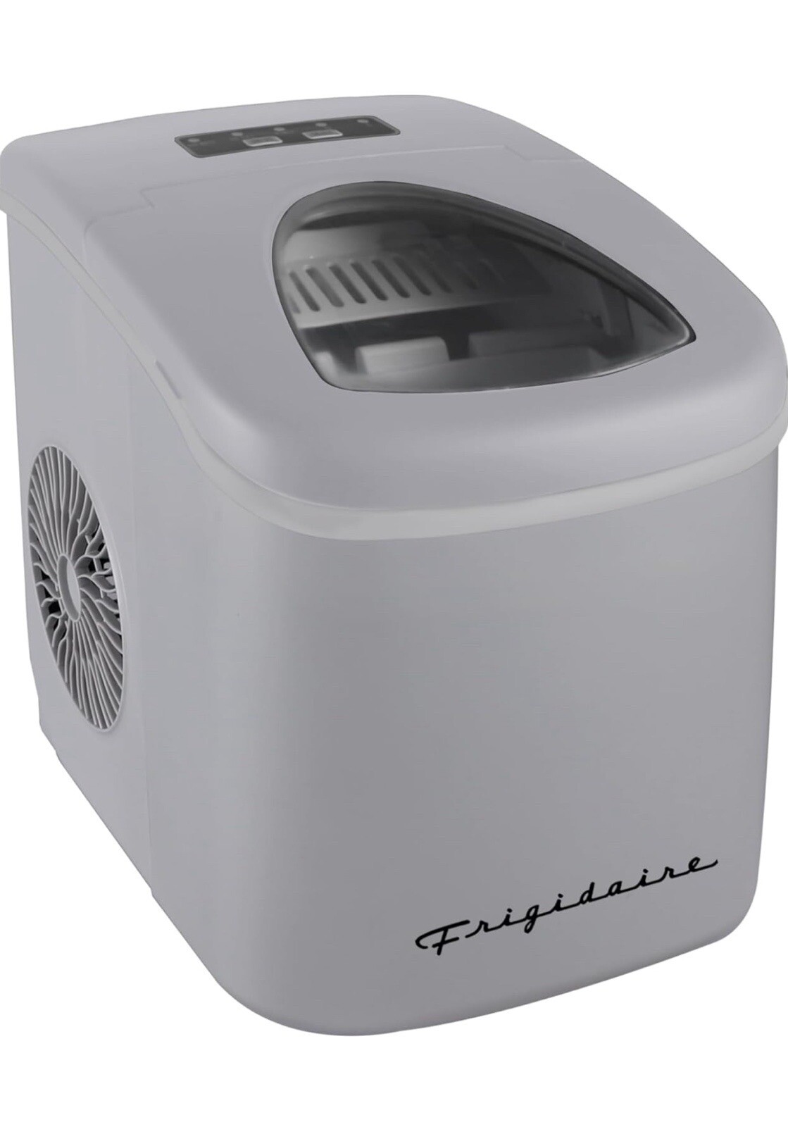 FRIGIDAIRE EFIC189Silver Compact Ice Maker, 26 lb Per Day Silver
