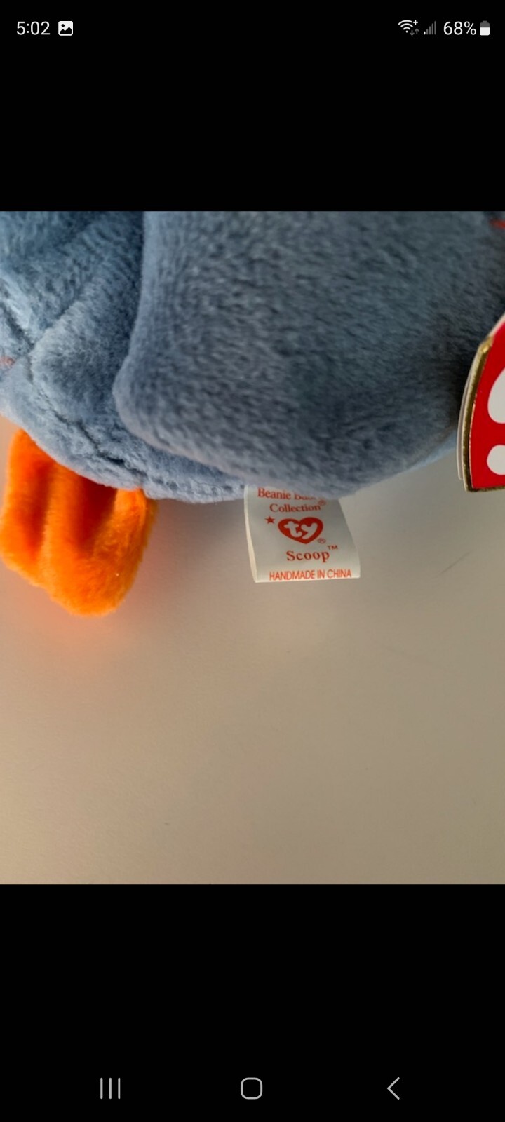 1996 Rare Scoop Beanie Baby eBay