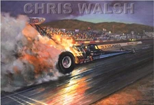 Drag Racing action prints, “Nitro Nites”
