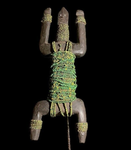 African The Namji doll, originating from Cameroon is a symbol of fertility-8701 - Bild 1 von 24