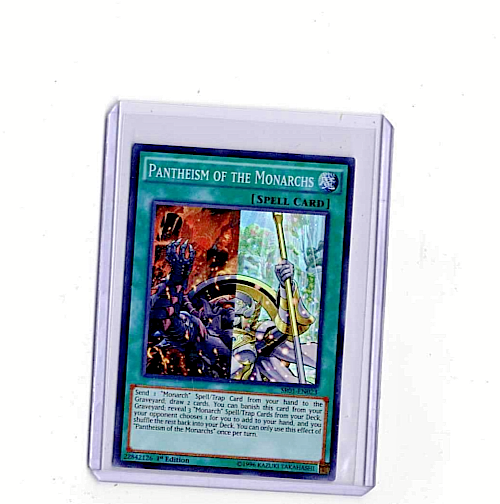 Yu-Gi-Oh! TCG Pantheism of the Monarchs Emperor of Darkness SR01-EN023 1st... Yu-Gi-Oh! TCG Pantheism of the Monarchs Emperor of Darkness SR01-EN023 1st...