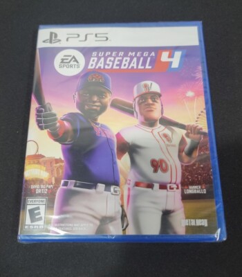 Super Mega Baseball 4 - Sony PlayStation 5 EA Sports Brand New SEALED