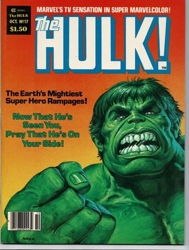The Hulk #17 Magazine High Grade Randall Spector Moon Knight!