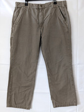 Carhartt Men's Canvas Work Pants B299 MUS Relaxed Fit Khaki 40 X 30 VGC