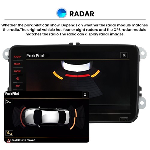 8" RCD880 PRO Android Autoradio Carplay RCD330 Autoradio Für VW Golf CC Tiguan - Bild 12 von 18