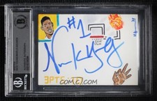 NICK YOUNG SWAGGY P NBA JAM LAKERS SIGNED ORIGINAL ART SKETCH 1/1 BAS