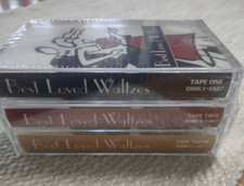 New In Original Plastic Best Loved Waltzes 1997 Music Lot 3 Pc Cassette Tape Set