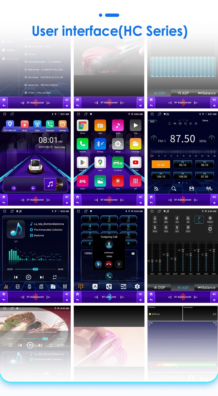 9.7''Android 13 Car Video Player for Toyota Camry 2012 2013 2014 2015 Stereo GPS