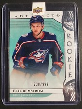 2019-20 Upper Deck Artifacts Rookie Redemptions