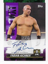2021 Topps WWE NXT Autographs Purple #A-FA Fabian Aichner 66/75 NXTUK