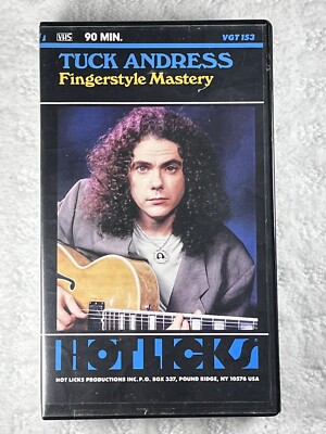 Hot Licks Tuck Andress Fingerstyle Mastery VHS - VGT153 - Guitar Instructional