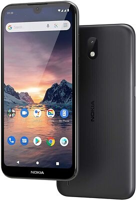 Nokia 1.3 - 16GB - Charcoal (Entsperrt) (Dual SIM)