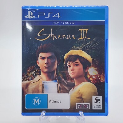 PlayStation Game Shenmue 3 III Sony Ps4 Action Adventure RPG Brand New Sealed. 