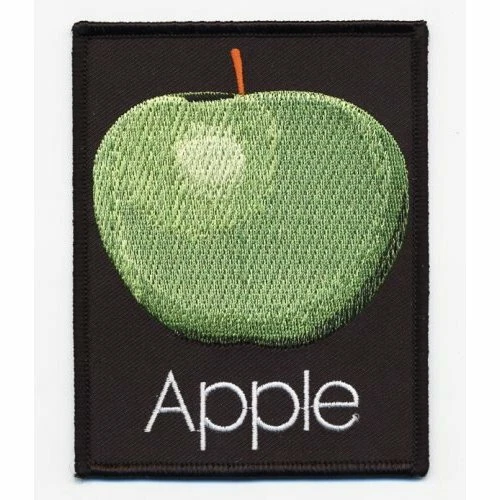 official THE BEATLES - SEW ON IRON PATCH apple logo LIVERPOOL yellow submarine - Picture 2 of 13