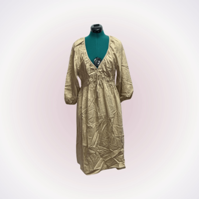 chinese dress ladies Alice Mini Dress | Neutrals | Crystal Embellishment