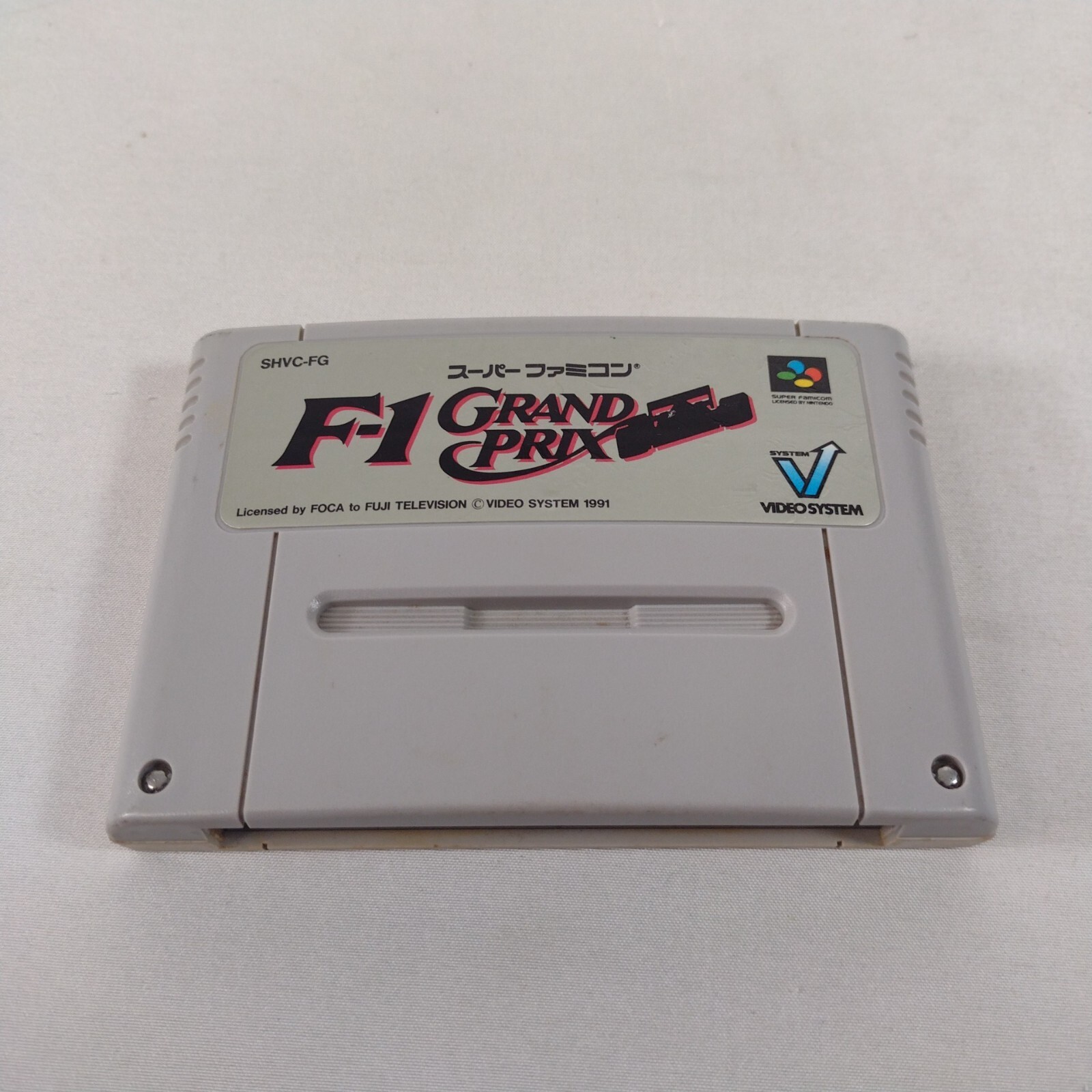 Japanese F-1 F1 Grand Prix Super Famicom SFC Japan Import Cart Only US ...