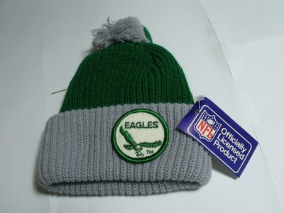#1-Vintage NFL Philadelphia Eaglles Knit Pom Hat Young ...
