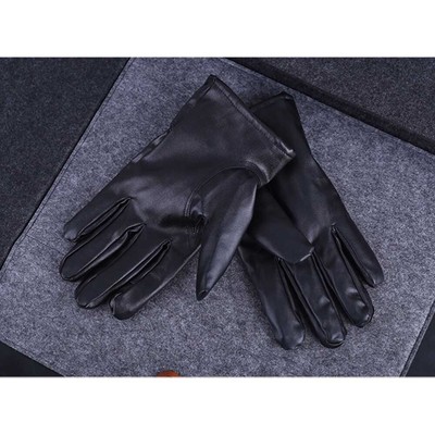 Windproof Gloves Mittens Men's Gloves Men's PU Gloves