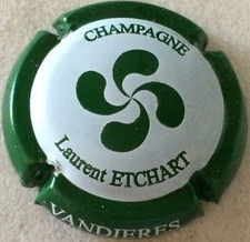 Capsule de Champagne ETCHART Laurent (34. contour vert)