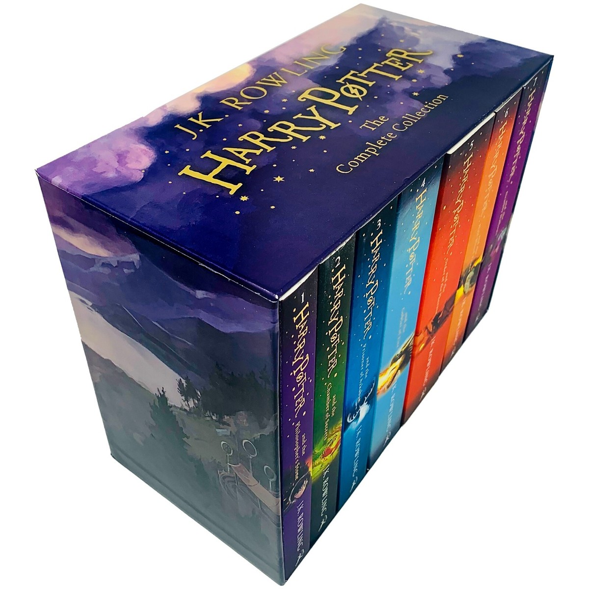 Harry Potter Complete Full 7 Books Childrens Box Set Collection by