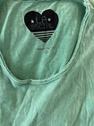 LA Social Kids Hi Lo Tank In Green In Size Small  — photo 2