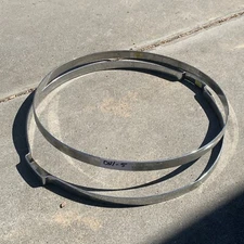 Leedy Hoop 14” 1950’s Chrome Snare Drum Hoop Set