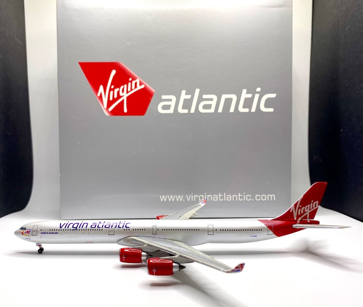 Gemini 1/400 Virgin Atlantic A340-600限定品 Gemini 1/400 Virgin Atlantic A340-600限定品の通販 by ぽんた