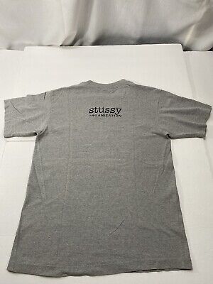 Vintage 80s 90s Stussy T-Shirts Original Black Tag Made in U.S.A. Size L