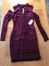 Guess Womens Velvet Dress Size 2 0044
