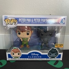 Funko Pop! Disney Peter Pan & Peter Pan’s Shadow 2 Pack Hot Topic Exclusive