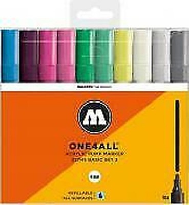 Molotow One4All 227 HS 10 Basic Main Set 3 Kit Acrylic Marker Pens
