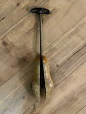 Vintage Wood Shoe Stretcher GE Belcher Stoughton Size 3 Wooden Steampunk Decor