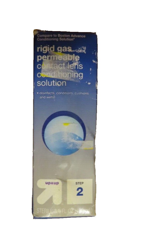 Target Rigid Gas Permeable Contact Lens Cleaner Step 2 3.5 oz. BB9/1/2024 eBay