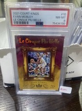 2021 Court Kings Evan Mobley Le Cinque Piu Belle Mint 8